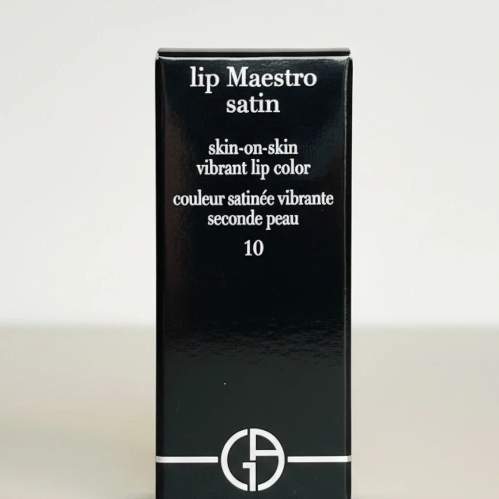 Giorgio Armani Lip Maestro Satin 10 In Love Lipstick NIB - Picture 8 of 11